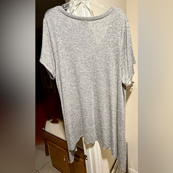 torrid Sweaters - Torrid Heather Gray Short Sleeve Tee